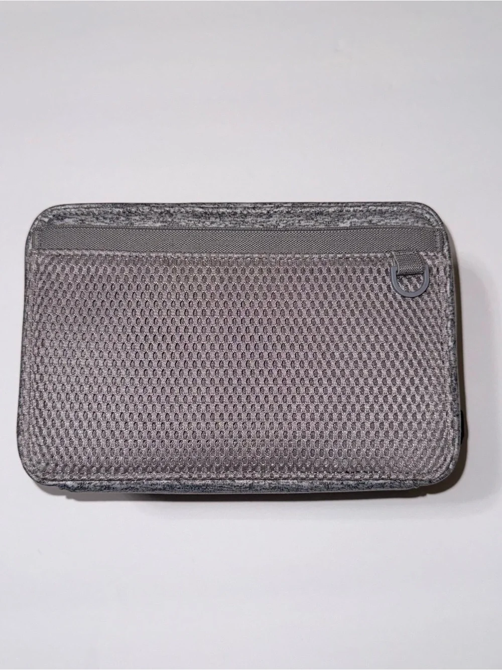 Dagne Dover Arlo Neoprene Tech Organizer Gray Travel Case
